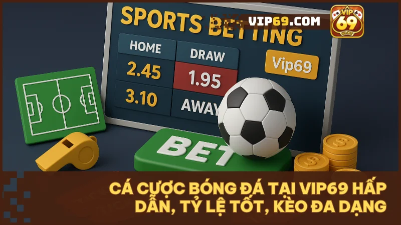 Vip69 - Nơi đam mê bóng đá và cá cược hội tụ trong trải nghiệm đỉnh cao