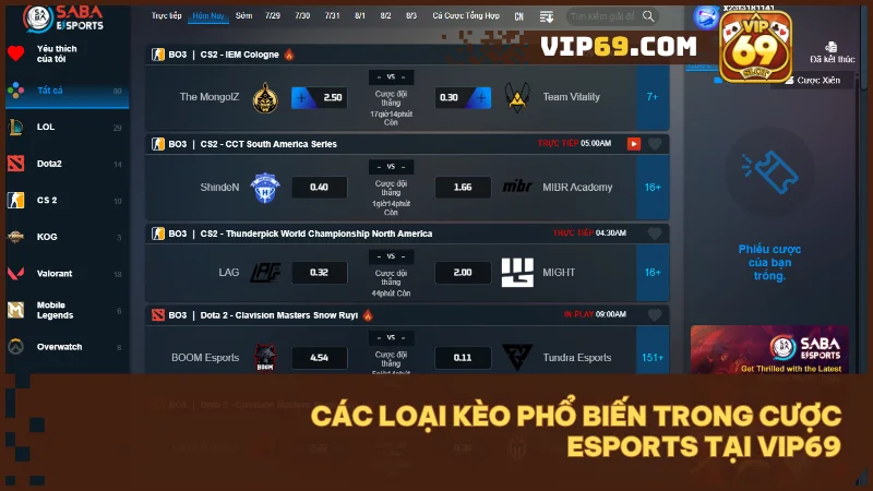 Đa dạng hình thức cược từ cơ bản đến đặc biệt, phù hợp mọi người chơi