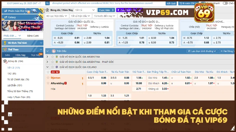 Nơi hội tụ tiện ích và công nghệ giúp nâng tầm cá cược thể thao