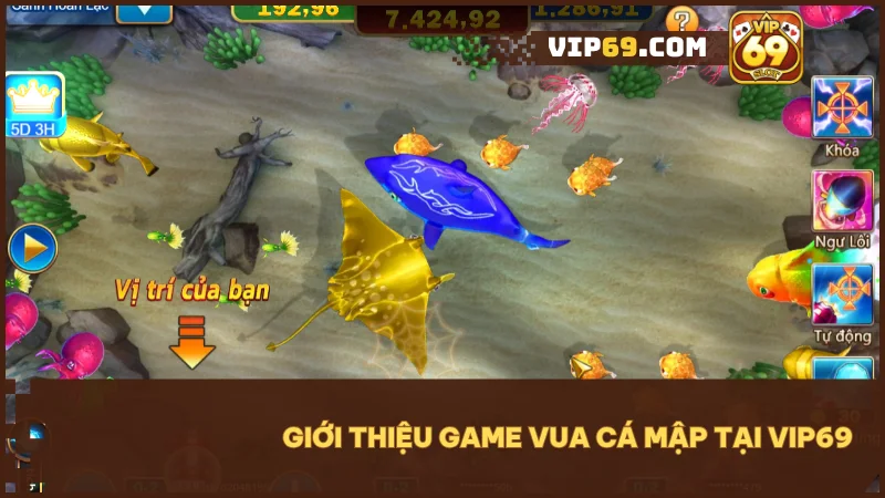 Khám phá thế giới biển sống động và cơ hội đổi thưởng hấp dẫn trong Vua Cá Mập tại Vip69.