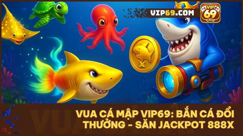 Vua Cá Mập tại Vip69: Săn thưởng lớn trong thế giới đại dương đầy màu sắc
